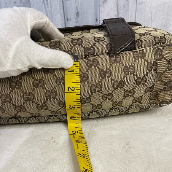 GUCCI canvass messenger bag - Picture 11 of 16